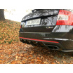 Vložka zadního nárazníku ver.1 pro Škoda Octavia RS Mk3, Maxton Design (Carbon-Look)