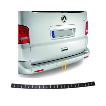 Plastový karbon kryt hrany zadního nárazníku Omtec  VW Transporter T5,T6