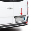 Nerez černá  lišta na zadní SPZ Mercedes Sprinter W906 2006-18, VW Crafter LT3 2006-17