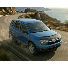 Převlek přední části kapoty černý Dacia Duster 2010-2018