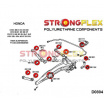 Honda Civic 1992-95 StrongFlex  kompletní sestava silentbloků 36 ks