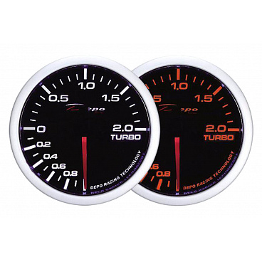 Hodiny Depo WA 60mm - Turbo Electric -1 až 2 BAR Hodiny Depo WA 60mm - Turbo Electric -1 až 2 BAR