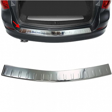 Nerez leštěný kryt horní hrany zadního nárazníku Opel Astra J Kombi 2009-2015 Nerez leštěný kryt horní hrany zadního nárazníku Opel Astra J Kombi 2009-2015