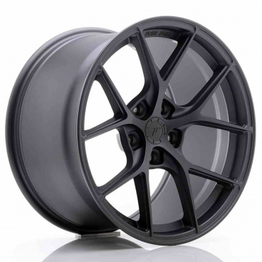 JR Wheels SL01 18x10,5 ET38 5x120 Matná Gun Metal