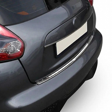 Nerez leštěný kryt horní hrany zadního nárazníku Nissan Juke 2014 - 2019 Fcl.
