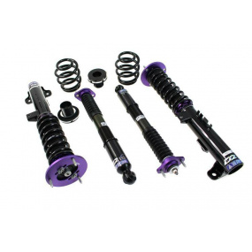 Pevně regulovaný podvozek Street D2 Racing BMW E36 COMPACT 6 CYL TI (OE Rr Separated) 94-00