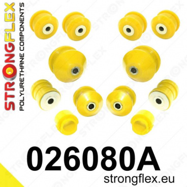 Škoda Superb StrongFlex Sport sestava silentbloků jen pro přední nápravu 12 ks Škoda Superb StrongFlex Sport sestava silentbloků jen pro přední nápravu 12 ks