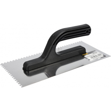 Hladítko 270 x 125 mm nerez zuby 4 x 4 mm Hladítko 270 x 125 mm nerez zuby 4 x 4 mm