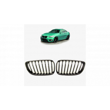 Mřížka BMW 2 F22 F23 jednotlivé lamely Lesklá černá