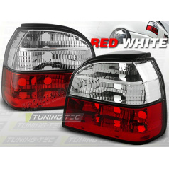 VW GOLF III 1991-97 ZADNÍ LAMPY RED WHITE