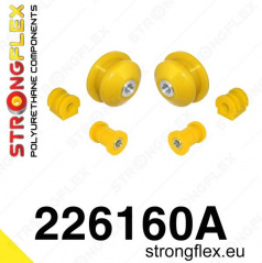 Seat Ibiza 2002+ StrongFlex Sport sestava silentbloků jen pro přední nápravu 6 ks