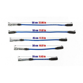 Przewody zapłonowe PowerTEC AUDI 80 VW GOLF JETTA PASSAT VENTO 84-99 Czerwone Przewody zapłonowe PowerTEC AUDI 80 VW GOLF JETTA PASSAT VENTO 84-99 Czerwone