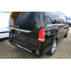 Nerez kryt-černá ochrana prahu zadního nárazníku Mercedes V W447 Vito III 2014+