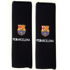 Originální návleky na pásy s logem FC BARCELONA černé