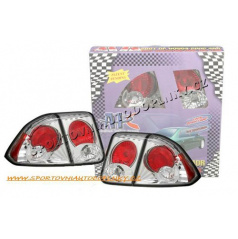 Honda Civic 2001-03 4-dveř. APC zadní čiré lampy