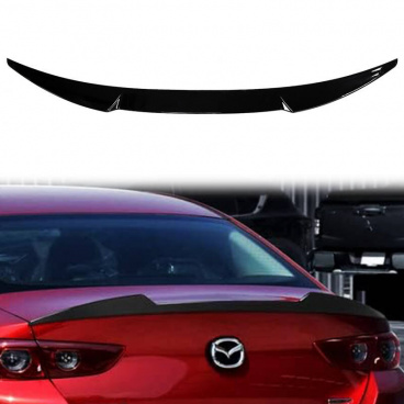 Dodatečný díl Mazda 3 IV BP Spoiler ABS Lesklá černá