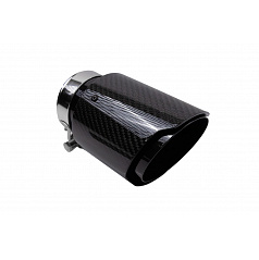 Koncovka tlumiče 114mm vstup 76mm Carbon Gloss