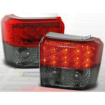 VW T4 1990-03 ZADNÍ LED LAMPY RED SMOKE VW T4 1990-03 ZADNÍ LED LAMPY RED SMOKE