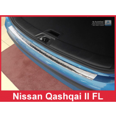 Nerez kryt- ochrana prahu zadního nárazníku Nissan Qashqai II 2017