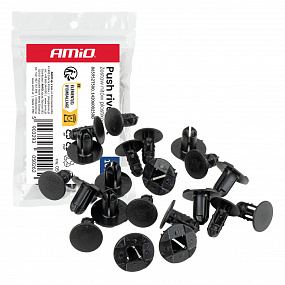 Zestaw nitów plastikowych 10szt. AMIO-05026 Zestaw nitów plastikowych 10szt. AMIO-05026
