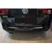 Nerez kryt- černá ochrana prahu zadního nárazníku Volkswagen Touran II 2015+