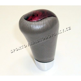 Hlavice řadící páky s kombinací imitace dřeva