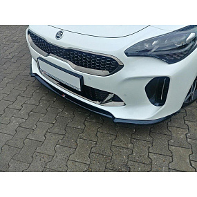 Splitter Kia Stinger I GT GT-Line przód v.1 Gloss Black