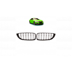 Mřížka BMW 4 F32 F82 F33 F83 F36 dvojité žebrování Lesklá černá