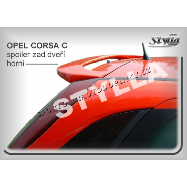 OPEL CORSA C 5D (00+) spoiler zad. dveří horní (EU homologace)