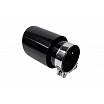 Koncovka tlumiče 101mm vstup 76mm Lesklá černá