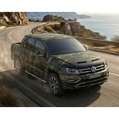 Převlek přední části kapoty černý VW Amarock 2010-22