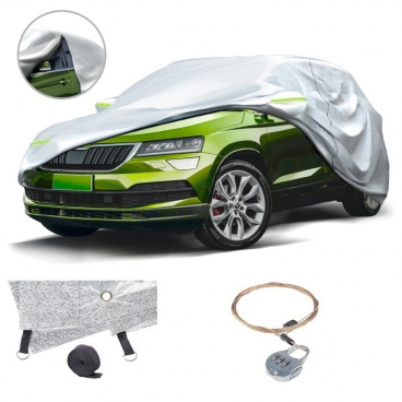 Reflexní nepromokavá plachta pro SUV s uzamčením