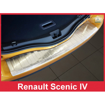 Nerez kryt- ochrana prahu zadního nárazníku Renault Scenic IV 2016-17