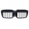 Gril BMW iX3 G08 dvojité žebro Gloss Black