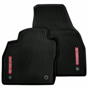 Originální přední autokoberce Škoda Scala RED