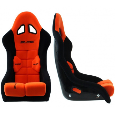 Sportovní pevná skořepina SLIDE GT černá/červená (FIA homologace) Sportovní pevná skořepina SLIDE GT černá/červená (FIA homologace)