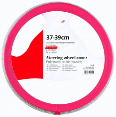 Potah volantu růžový III 37-39 cm