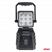 Přenosná pracovní lampa bílá s funkcí výstražné lampy 15W (BATT)
