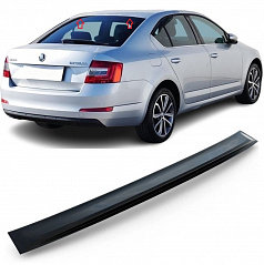 Prodloužení střechy - střesní spoiler Škoda Octavia III 2013-19 liftback černý lesklý