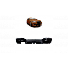 Difuzor BMW 1 F20 F21 Facelift Zadní Lesklá Černá