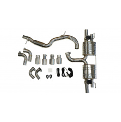 Výfukový systém CatBack Audi TT TTS MK2 8J Quattro 2.0T Aktivní