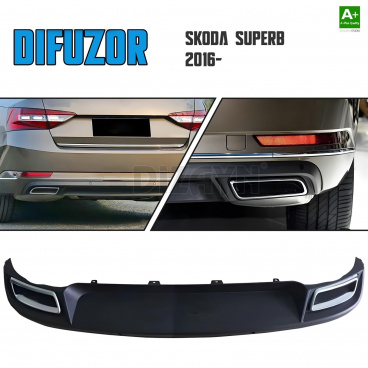 Kompletni zadní difuzor Škoda Superb  III 2016+