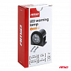 Výstražná lampa kulatá oranžová LED R65 12V 24V 12W
