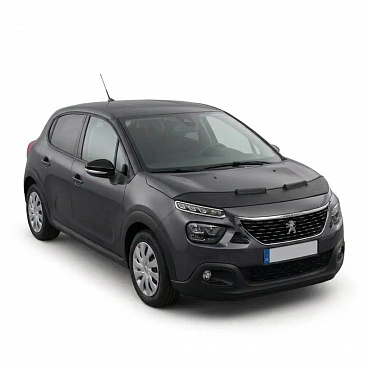 Převlek přední části kapoty černý Peugeot 3008 2016-24 Převlek přední části kapoty černý Peugeot 3008 2016-24