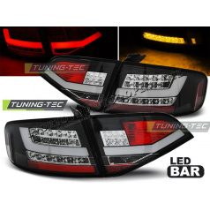 Audi A4 B8 2008-11 Sedan zadní lampy black LED