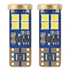Žárovka 12 SMD LED T10 (W5W) 12V/24V bílá CAN-BUS