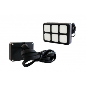 Zestaw 6 przełączników z kontrolerem obiegu i bezpiecznikami 12V 600W Zestaw 6 przełączników z kontrolerem obiegu i bezpiecznikami 12V 600W