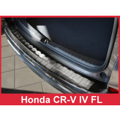 Nerez kryt- ochrana prahu zadního nárazníku Honda CR-V IV FL 2015+