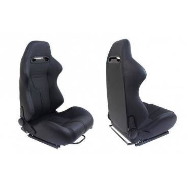 Sportovní sedadlo R-LOOK II Kůže Černá