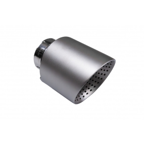 Koncovka tlumiče 101mm vstup 67mm Kartáčovaná